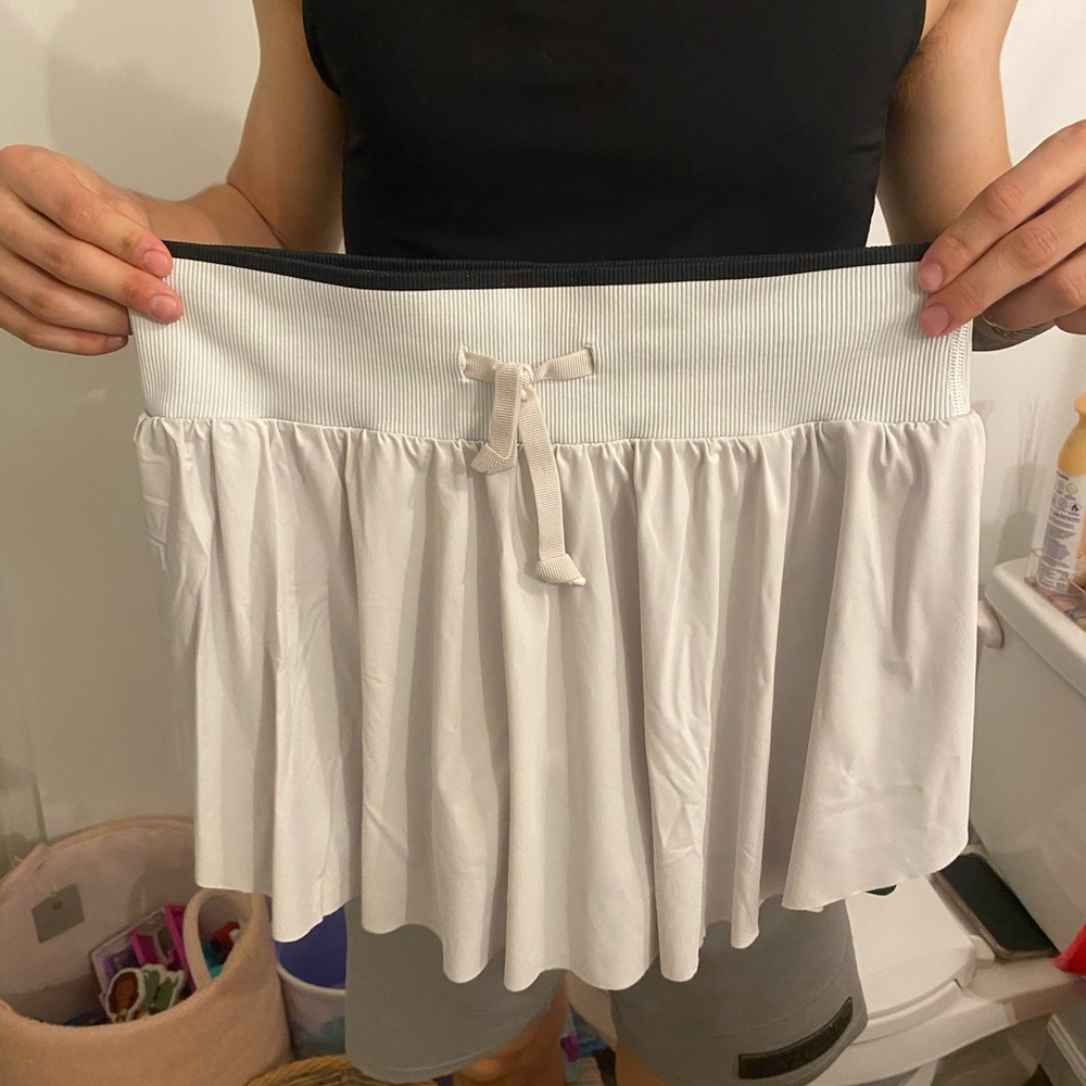 Elegant White Skirt